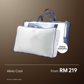 Alivio Cool Premium Microfibre Cooling Pillow 